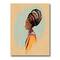 Designart - Portrait of African American Woman With Turban II - Modern Canvas Wall Art Print